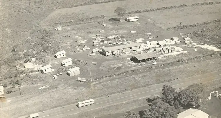 Registro histórico da Madipê em 1977
