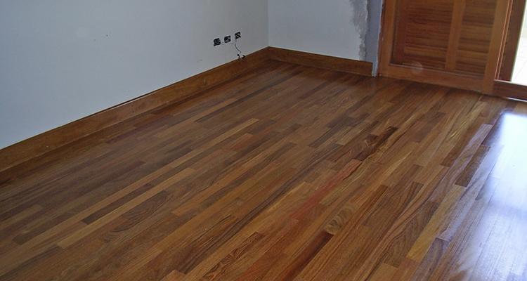 Assoalho de Cumarú em ambiente residencial