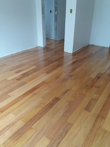 Assoalho de Garapa 9cm TG4 em composição residencial