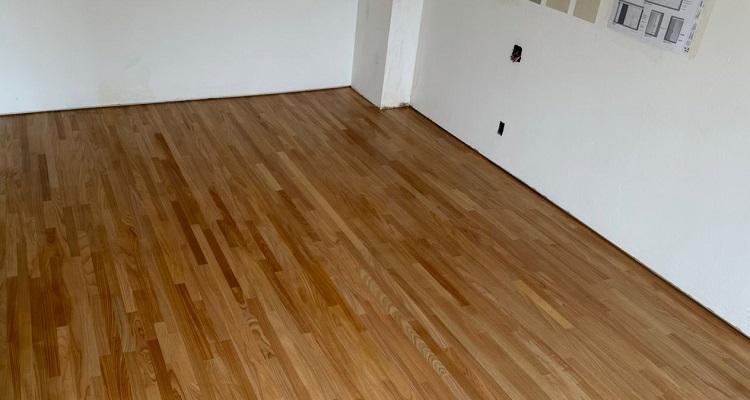 Assoalho de Tauari 6,5cm TG4 aplicado em ambiente interno