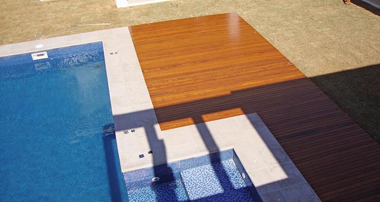 Acabamento do Deck de Itaúba 7cm