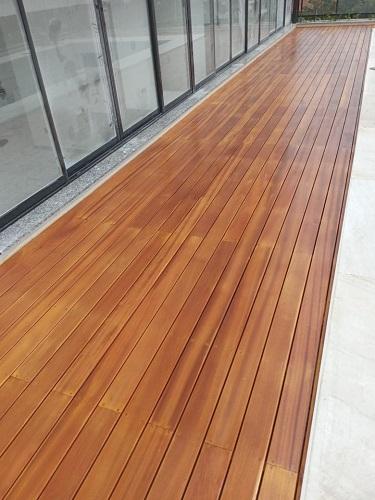 Detalhe vertical do Deck de Tatajuba 10cm