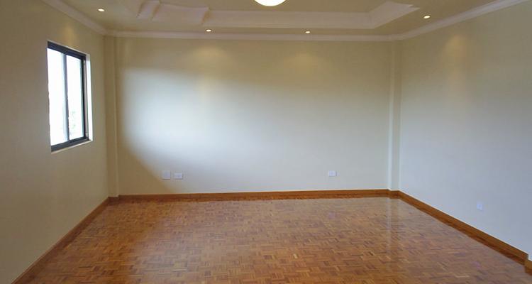 Ambiente com Parquet de Garapa em madeira maciça