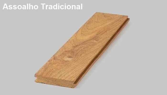 Peça individual de Assoalho Tradicional