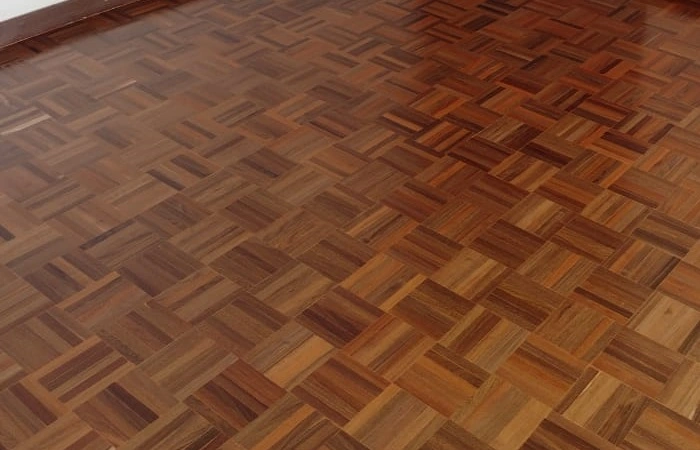 Paginação de parquets de madeira