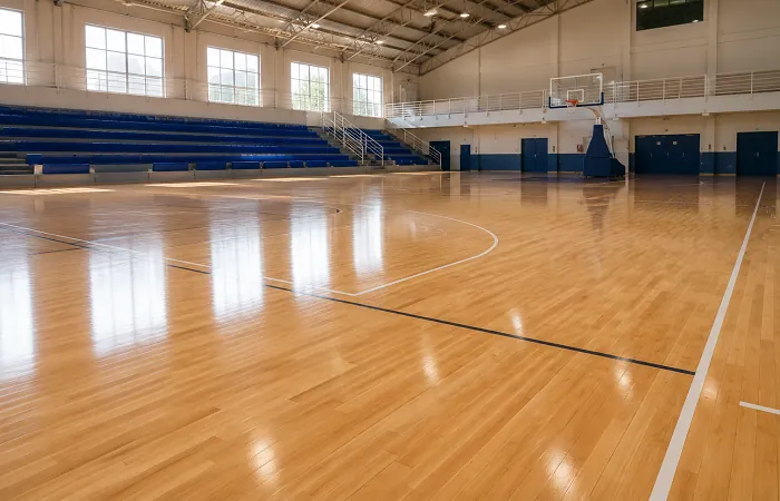 Benefícios dos pisos de madeira para quadras esportivas