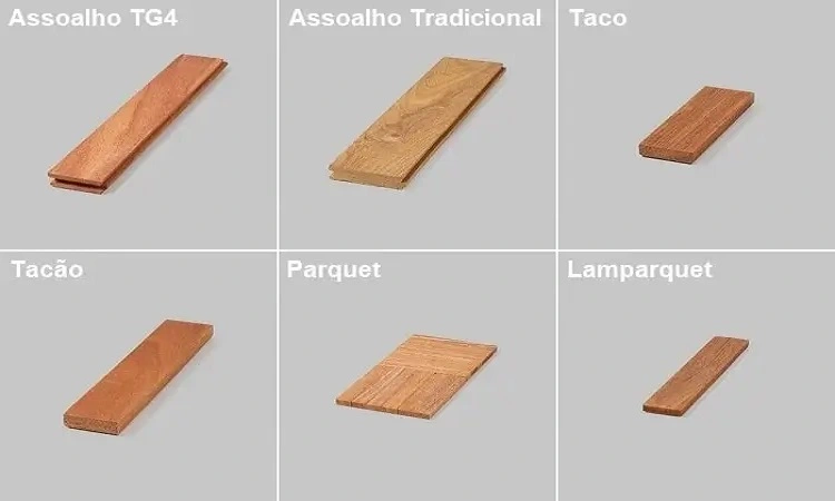 Tipos de pisos de madeira