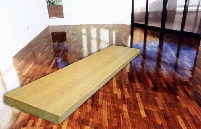 Lamparquet de madeira maciça