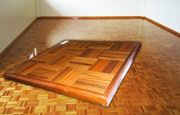 Modelos de parquet de madeira
