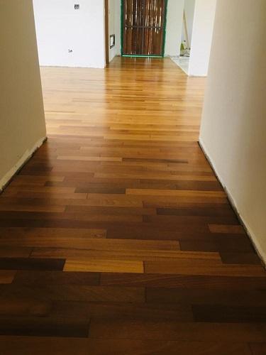 Ambiente com Assoalho de Tatajuba 6,5cm TG4