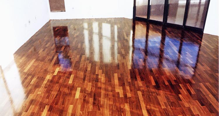 Ambiente com Lamparquet de Ipê 5cm x 25cm