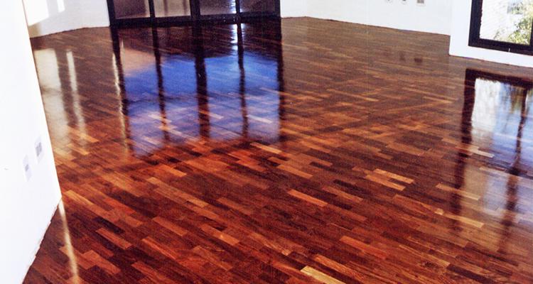 Ambiente com Lamparquet de Ipê 5cm x 25cm