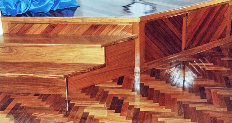 Ambiente com Lamparquet de Ipê 5cm x 25cm