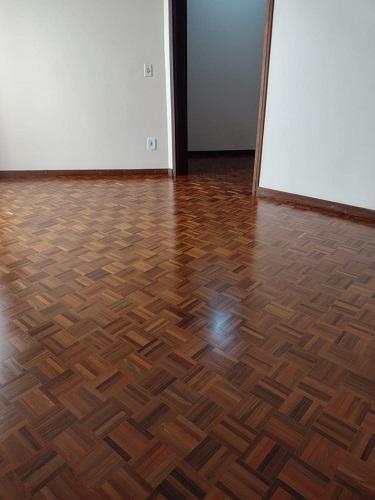 Ambiente com Parquet de Ipê