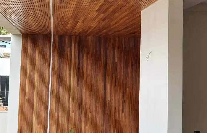 Ripado de madeira maciça